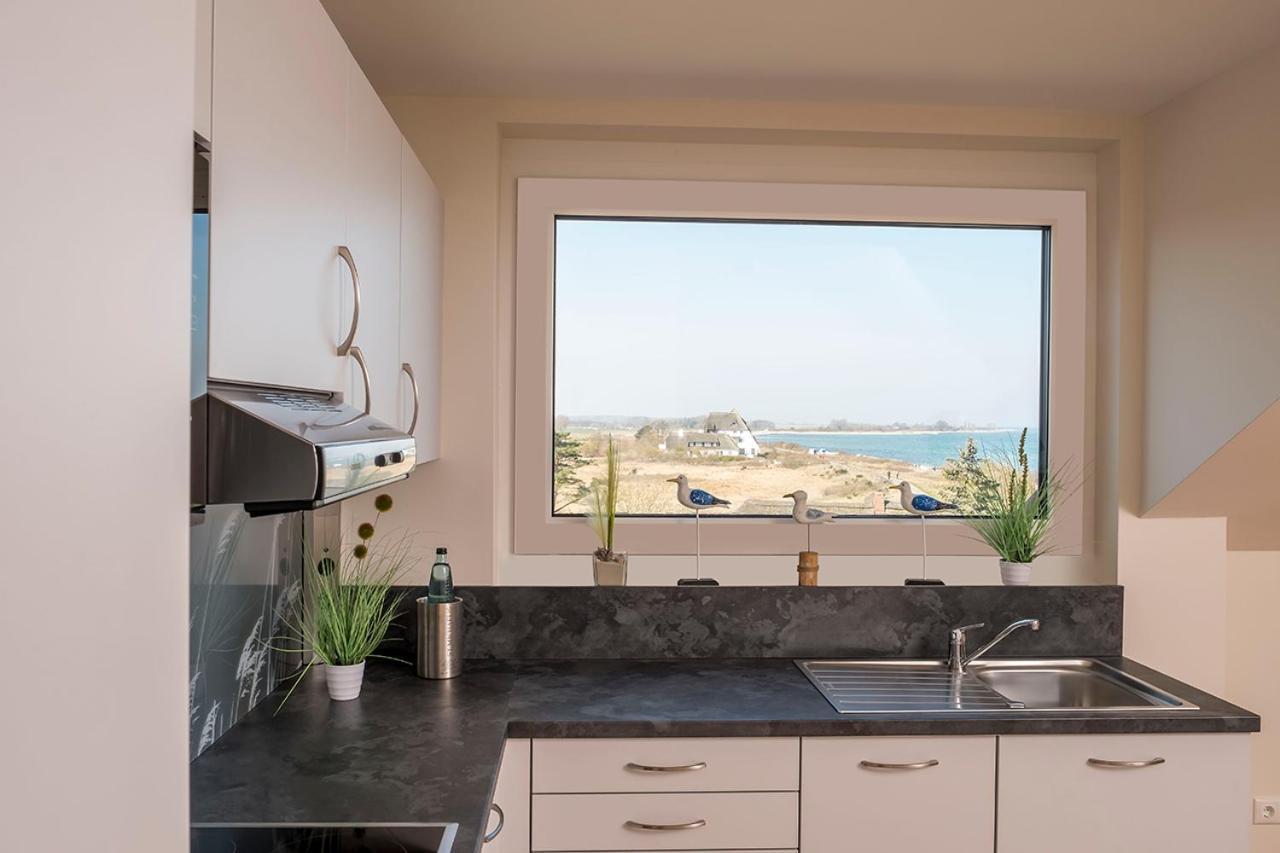 Hotel Haus Am Meer Hohwacht Bagian luar foto