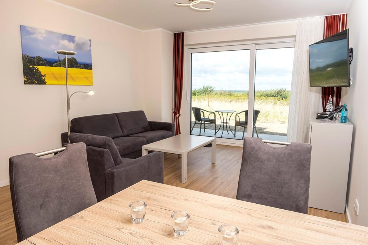 Hotel Haus Am Meer Hohwacht Bagian luar foto