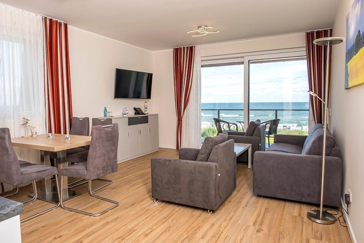 Hotel Haus Am Meer Hohwacht Bagian luar foto