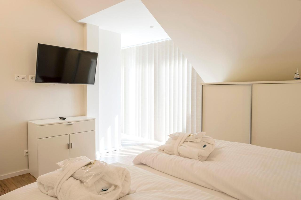 Hotel Haus Am Meer Hohwacht Bagian luar foto