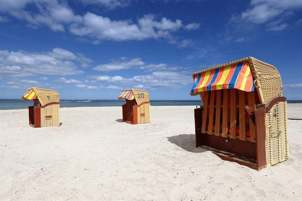 Hotel Haus Am Meer Hohwacht Bagian luar foto