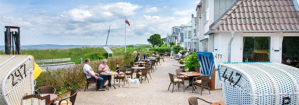 Hotel Haus Am Meer Hohwacht Bagian luar foto