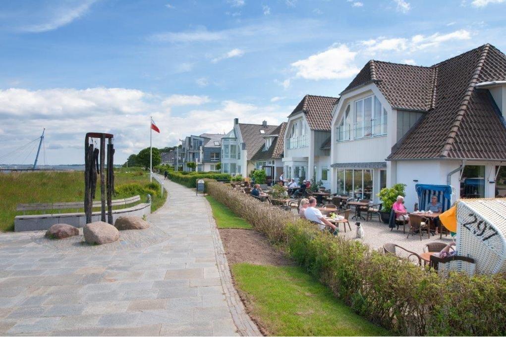 Hotel Haus Am Meer Hohwacht Bagian luar foto