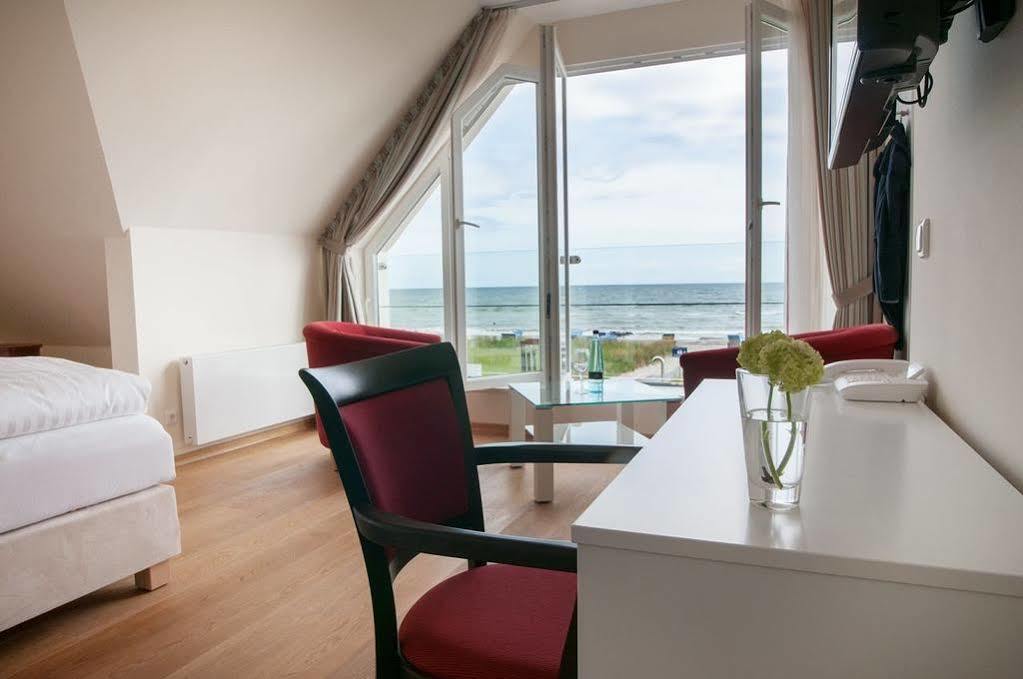Hotel Haus Am Meer Hohwacht Bagian luar foto