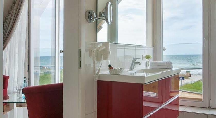 Hotel Haus Am Meer Hohwacht Bagian luar foto
